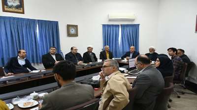 جلسه شورای تخصصی فرهنگی و اجتماعی دانشگاه سمنان با حضور رئیس دانشگاه به عنوان رئیس شورا و سایر اعضا برگزار شد.